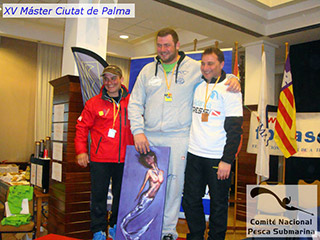 Master Ciutat Palma 2016 podio