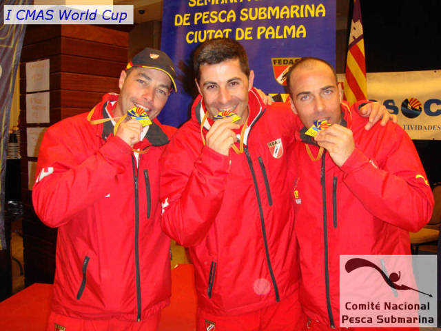 España gana la I CMAS World Cup