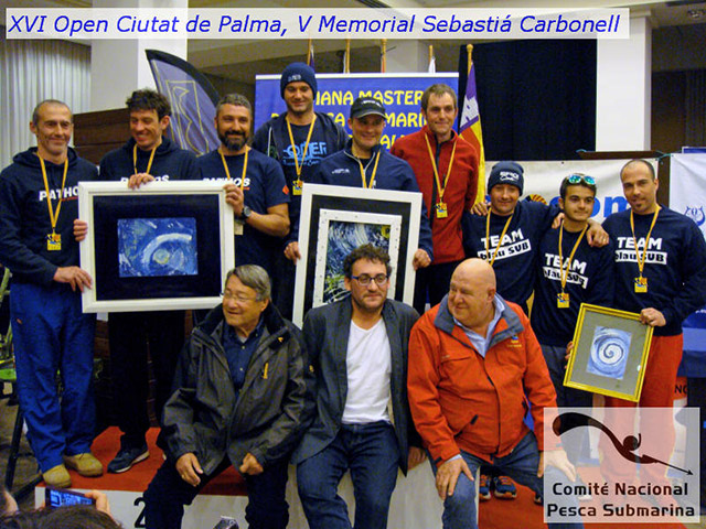Open Ciutat Palma 2016 podio