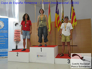 Copa Femenina 2016 podio