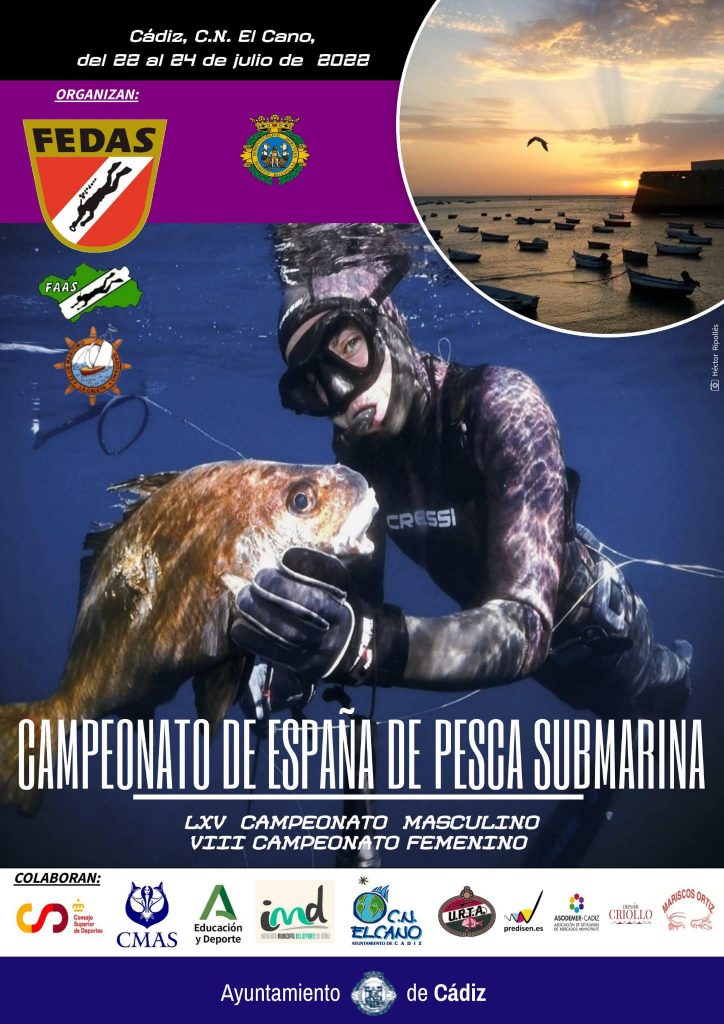 🇪🇸 Resultados – Campeonato de España Individual Masculino y Femenino de Pesca  Submarina FEDAS 2021 –